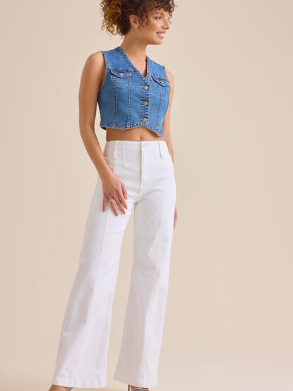 Odelia Denim Vest - ALTAR'D STATE KIDS