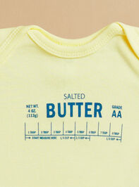Butter Lover Bodysuit Detail 2 - ALTAR'D STATE KIDS