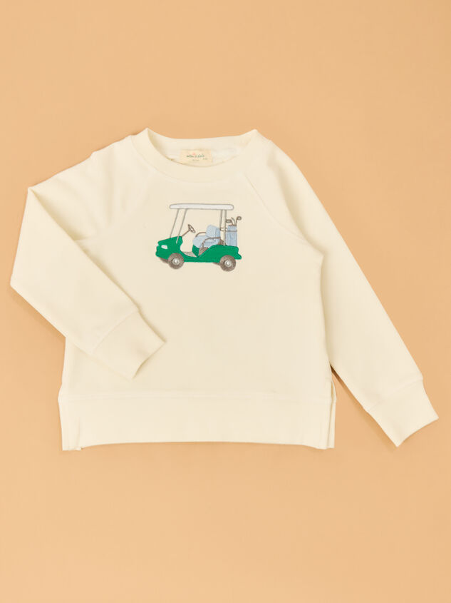 Gabe Golf Cart Embroidered Toddler Sweatshirt - ALTAR'D STATE KIDS