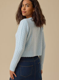 Olivia Pointelle Cardigan Detail 5 - ALTAR'D STATE KIDS