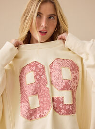 89 Patchwork Mama Sweatshirt Detail 4 - AS Kids
