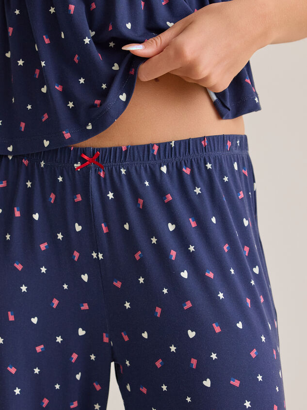 American Love Lounge Pants Detail 2 - AS Kids