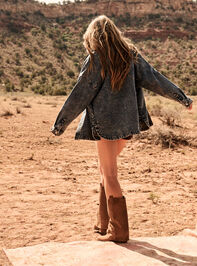 Laura Denim Barn Jacket Detail 5 - AS Kids