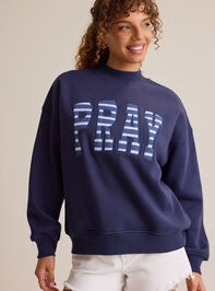 Pray Mockneck Pullover - AS Kids