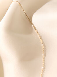 Kenzie Ivory Dot Necklace Detail 2 - AS Kids