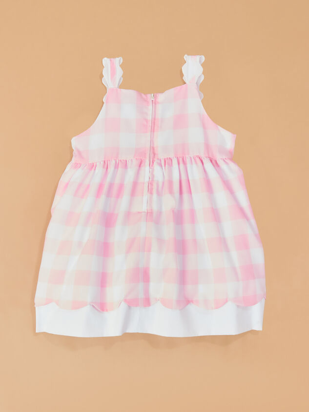 Cindy Check Dress with Headband Detail 4 - ALTAR'D STATE KIDS