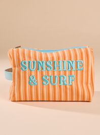 Sunshine and Surf Stripe Pouch Detail 2 - ALTAR'D STATE KIDS