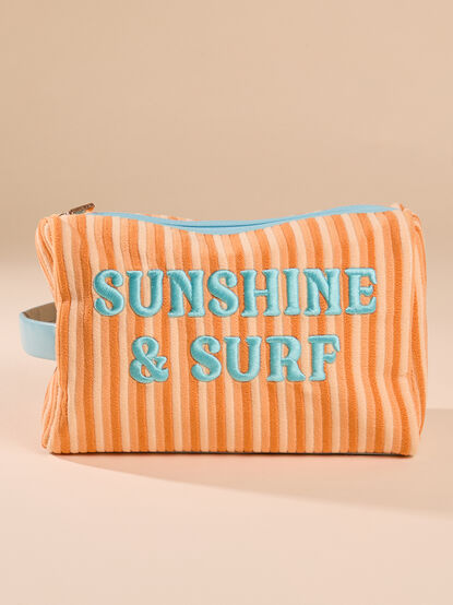 Sunshine and Surf Stripe Pouch - ALTAR'D STATE KIDS