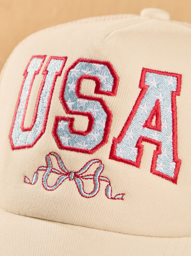 Bow USA Trucker Hat Detail 2 - ALTAR'D STATE KIDS