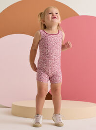 Katie Floral Unitard - AS Kids