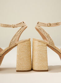 Danila Woven Block Heel Detail 4 - ALTAR'D STATE KIDS
