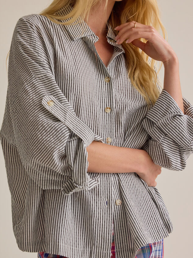 Lillian Button Up Top Detail 3 - AS Kids