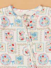 Finley Floral Patchwork Footie Detail 3 - ALTAR'D STATE KIDS