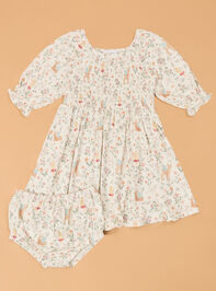Enchanted Forest Smocked Dress - AS Kids