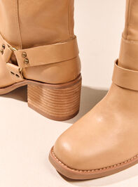 Monroe Square Toe Boot Detail 5 - AS Kids