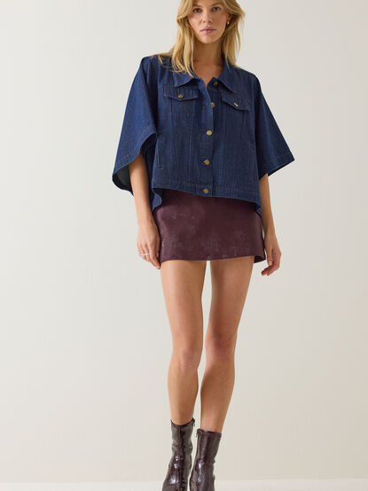 Emy Denim Cape Jacket - AS Kids