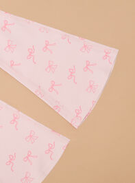 Bows Flare Leggings Detail 4 - ALTAR'D STATE KIDS