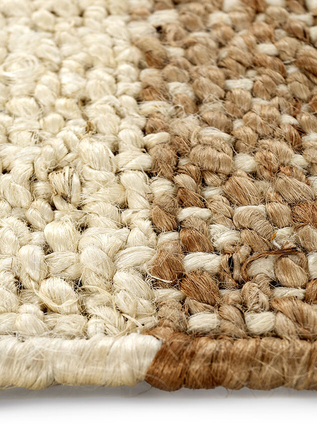 Cattail Flat Weave Rug Detail 4 - AS Kids