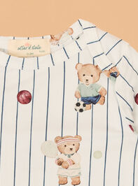 Benny Bears and Sports Bodysuit Detail 2 - AS Kids