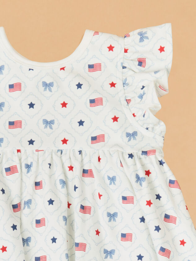 Americana Lattice Dress Detail 3 - ALTAR'D STATE KIDS