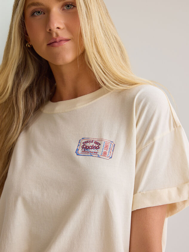 Texas Rodeo Relaxed Tee Detail 4 - AS Kids