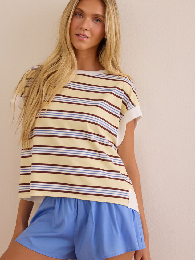 Sprint Stripe Tee - AS Kids