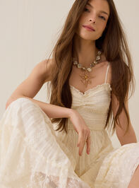 Tami Lace Tiered Maxi Dress Detail 2 - AS Kids