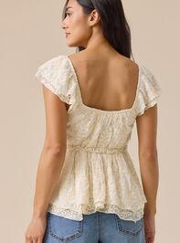 Madeline Embroidered Babydoll Top Detail 5 - ALTAR'D STATE KIDS