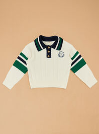 Graham Golf Sweater Detail 3 - ALTAR'D STATE KIDS
