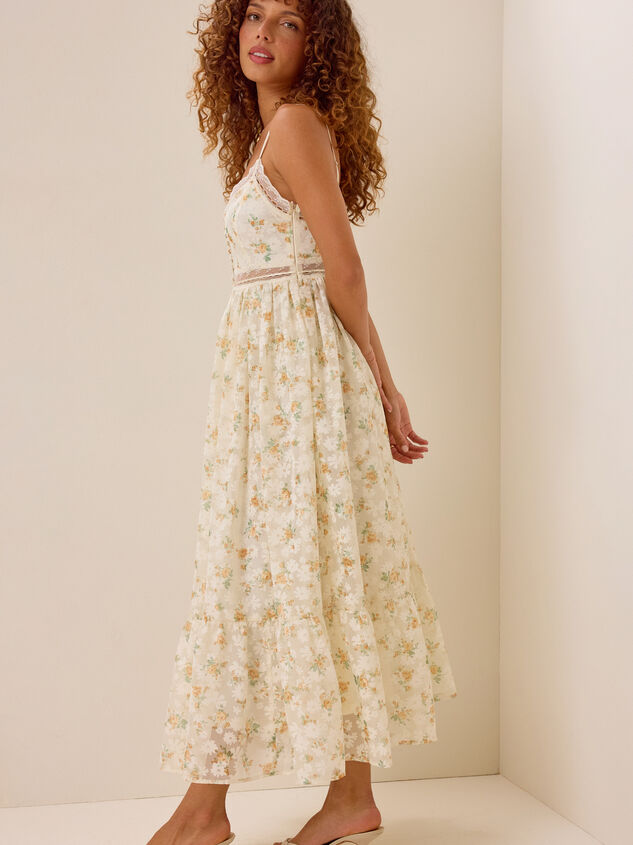 Rhoda Floral Maxi Dress Detail 6 - AS Kids