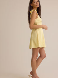 Posie Satin Mini Dress Detail 4 - AS Kids