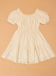 Willa Fringe Dress and Vest Toddler Set Detail 6 - AS Kids