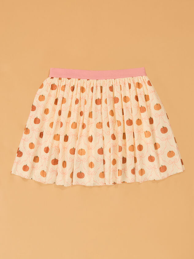 Sparkly Pumpkin Patch Tutu Detail 2 - AS Kids
