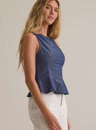 Effie Polka Dot Pleated Tank Detail 4 - AS Kids
