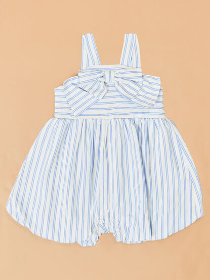 Simone Stripe Bow Bubble - ALTAR'D STATE KIDS