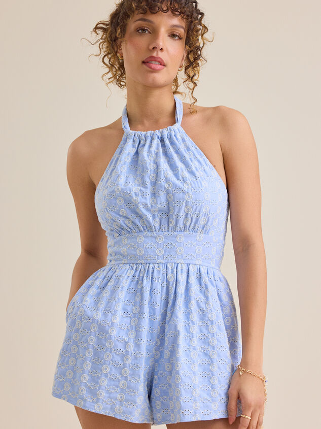 Anya Eyelet Romper Detail 4 - ALTAR'D STATE KIDS