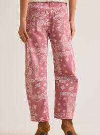 Kerstin High Rise Bandana Barrel Pants Detail 5 - AS Kids