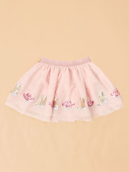Yee Haw Sequin Tutu Skirt - ALTAR'D STATE KIDS