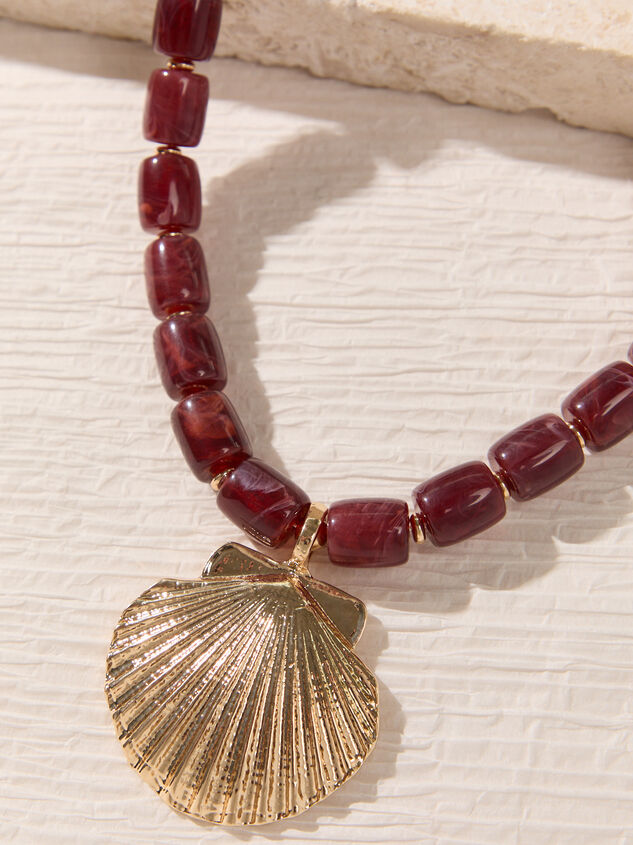 Golden Coast Beaded Necklace Detail 3 - AS Kids