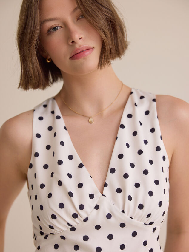 Brianna Dot Satin Tank Detail 2 - ALTAR'D STATE KIDS