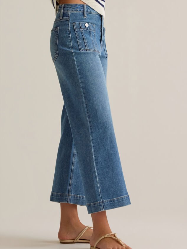 Carly Wide Leg Jeans Detail 4 - AS Kids