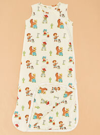 Vintage Cowboy Sleep Bag Detail 3 - ALTAR'D STATE KIDS