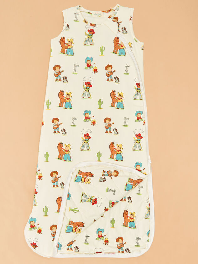 Vintage Cowboy Sleep Bag Detail 3 - ALTAR'D STATE KIDS