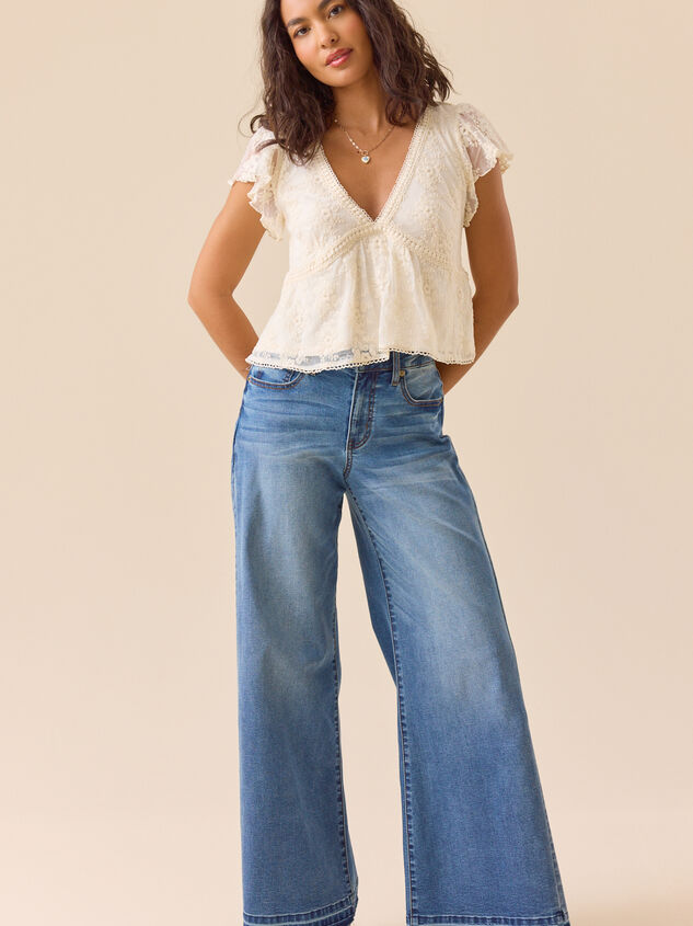 Libby Embroidered Babydoll Top Detail 2 - ALTAR'D STATE KIDS