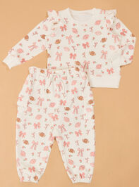 Scarlett Scrimmage Ruffle Set Detail 2 - AS Kids