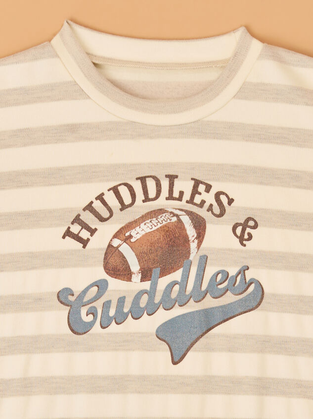 Huddles and Cuddles Football Bubble Detail 3 - AS Kids