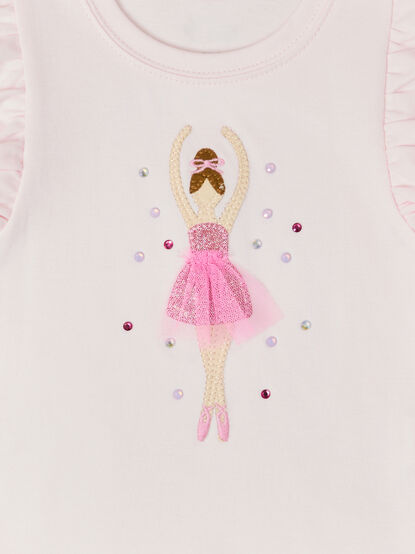 Clara Ballerina Tee by Mudpie - AS Kids
