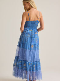 Edith Floral Maxi Dress Detail 5 - AS Kids