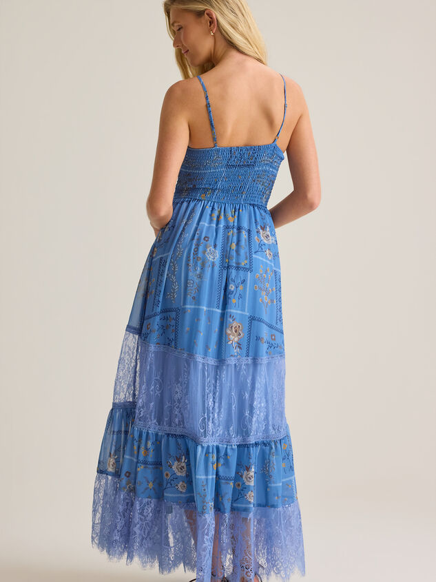 Edith Floral Maxi Dress Detail 5 - AS Kids