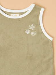 Terry Seashell Short Set Detail 3 - ALTAR'D STATE KIDS